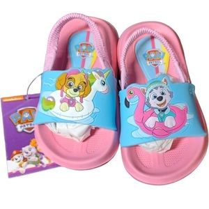 Paw Patrol Toddler 5/6 Pink Sandals Nickelodeon NWOT
